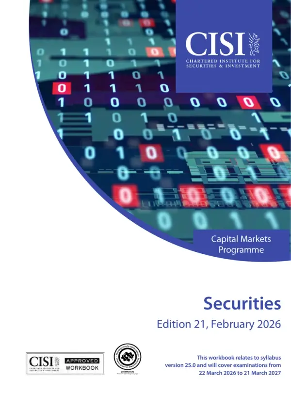 CISI Certificate in Securities Official Workbook