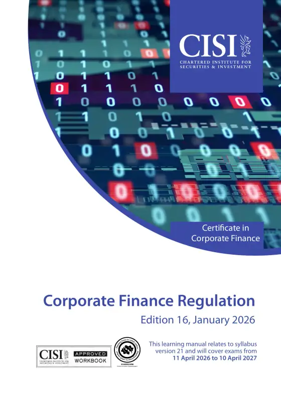 POATR and PRM for CISI Corporate Finance Regulation Candidates