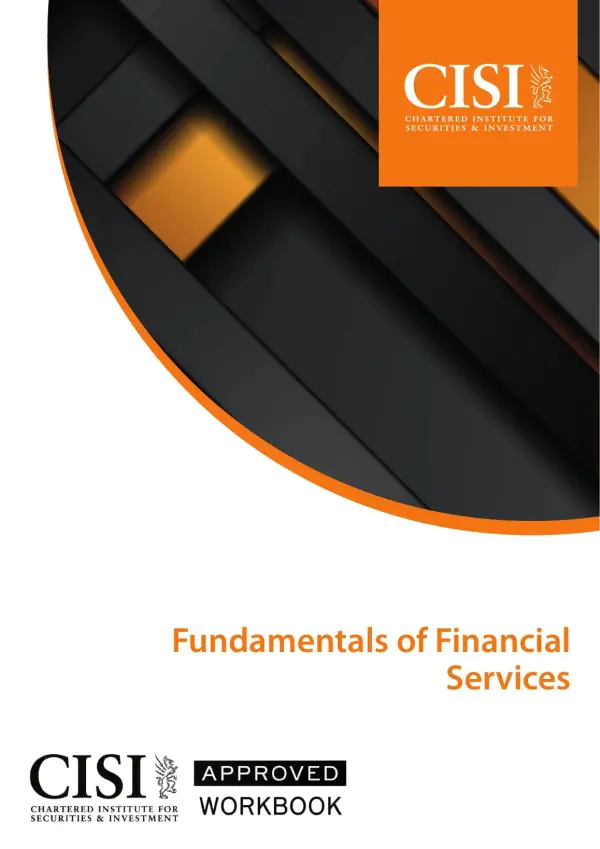 CISI Fundamentals of Financial Services Official Workbook