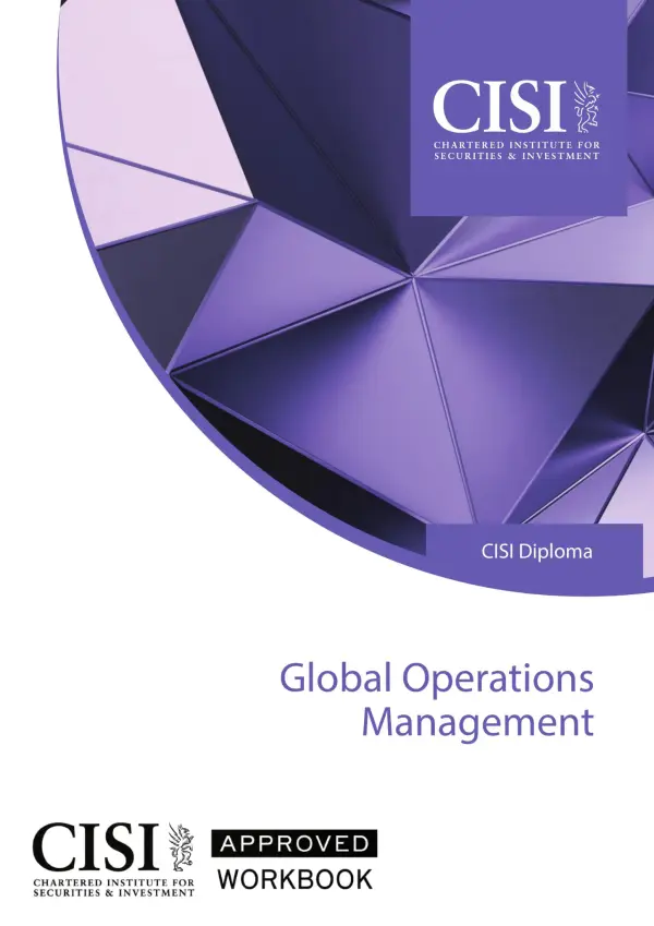 CISI Global Operations Management Official Workbook