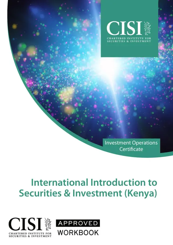 CISI International Introduction to Securities & Investment (Kenya)
