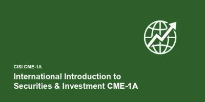 International Introduction to Securities & Investment CME-1A