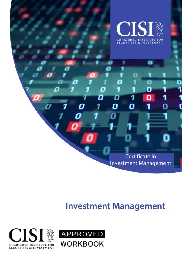 CISI Investment Management Level 4 Official Workbook