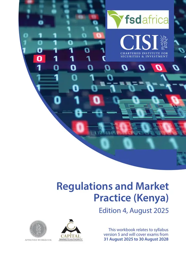 CISI Regulations and Market Practice (Kenya) Official Workbook