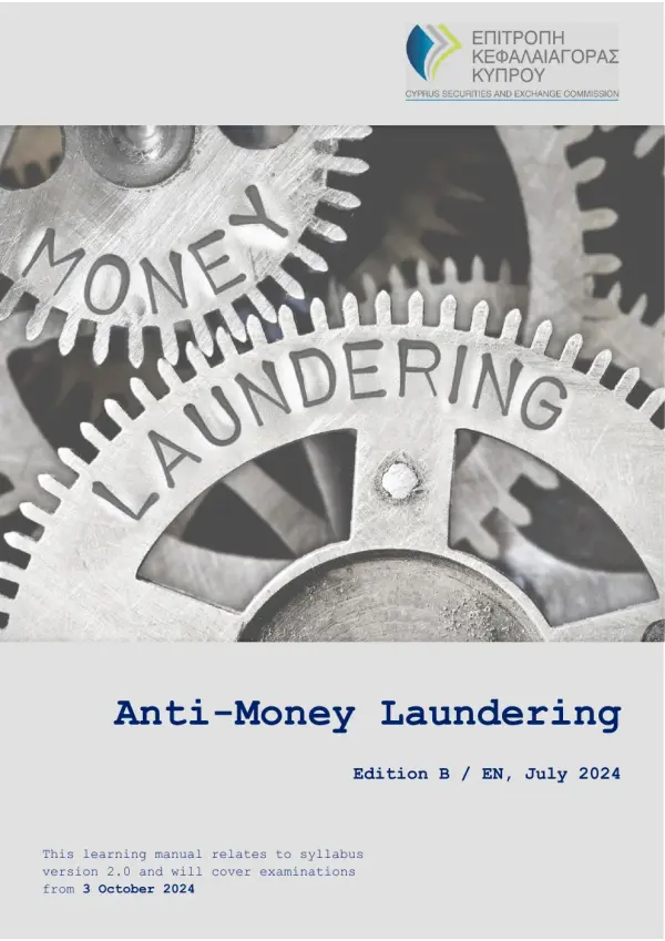 CySEC Anti-Money Laundering Certification Official Workbook