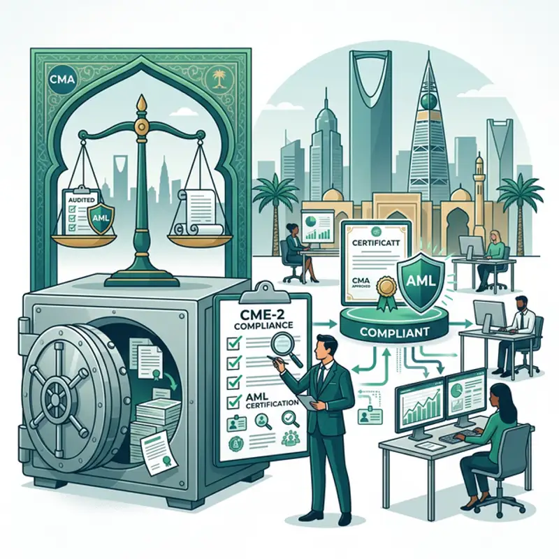 Saudi CMA CME-2 Certification Guide 2026: Compliance & AML Exams