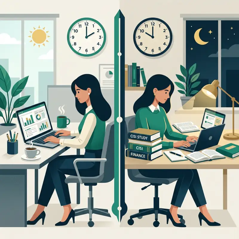 How to Study for CISI Exams While Working Full-Time in Dubai