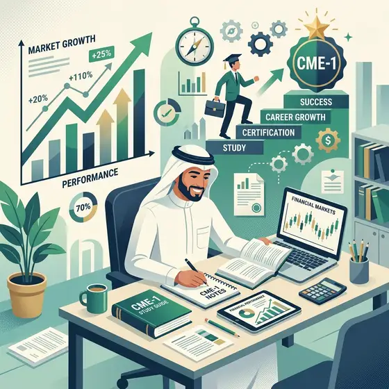 اختبار وشهادة CME-1 في السعودية (2026): دليل CME-1A وCME-1B