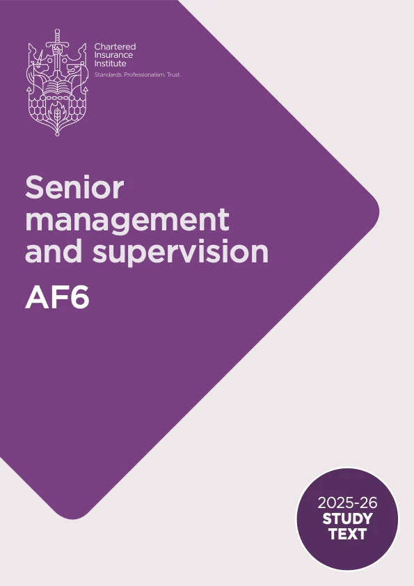 CII AF6: Senior Management and Supervision