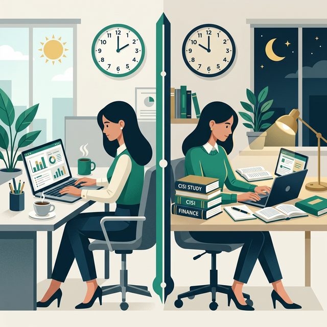 How to Study for CISI Exams While Working Full-Time in Dubai